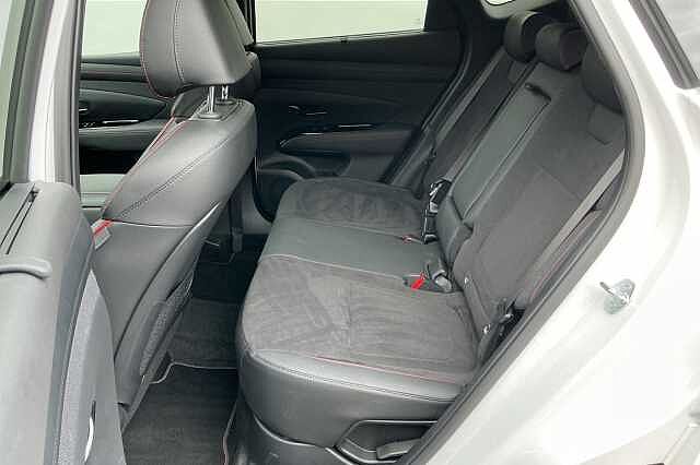 Hyundai TUCSON 1.6T Hybrid N Line S 5dr Auto Serenity White